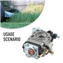 Carburateur 22cc 26cc 33cc 34cc 36cc, 11mm Pièce de rechange pour carburateur pour taille-haie, débroussailleuse, tronçonneuse C