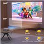 Videoprojecteur Auto Focus/Auto Keystone 26000L WiFi6 Bluetooth Retroprojecteur Jimveo Full HD 1080P Vidéoprojecteur 4K Supporté