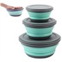 UQMIQURA Bols Pliables en Silicone Portable