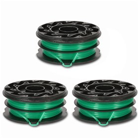 Eyoloty Reflex Plus A6495 A6495-XJ Lot de 3 bobines de fil compatibles avec les coupe-bordures électriques Black+Decker GL701