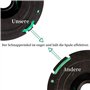 Eyoloty Reflex Plus A6495 A6495-XJ Lot de 3 bobines de fil compatibles avec les coupe-bordures électriques Black+Decker GL701, G