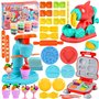 Snarflun 51 Pâte À Modeler pour Enfants avec 12 Pots
