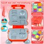 Snarflun 51 Pâte À Modeler pour Enfants avec 12 Pots, Accessoires pour Créer des Hamburgers et Pizza, Outils de Pâte À Modeler C