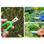 Abiyou 3 Pièces Ciseaux de Jardin Acier Inoxydable, Ciseaux de Jardin de Haute Précision, Sécateur Cisailles de Jardinier,Jardin