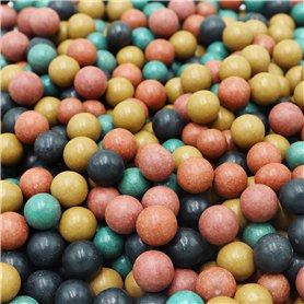 OUBOTER Lot de 300 billes d'argile 9 mm pour lance-pierres