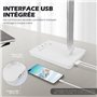 shuwosmart 15W Lampe de Bureau Led Puissante-3 Modes de Couleur&10 Niveaux de Luminosité Réglable-Contrôle Tactile-Protectiondes