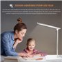 shuwosmart 15W Lampe de Bureau Led Puissante-3 Modes de Couleur&10 Niveaux de Luminosité Réglable-Contrôle Tactile-Protectiondes