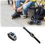 Nothers Ncheli Lot de 2 Inline Roller Skate Strap Boucle,Patins Energy Strap,Strap Clamp Clip Boucle à Crochet,avec Vis,Chaussur
