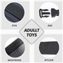 Bdsm Menottes Sex Lit Menotte Femme Sexy érotique SM Kits de Bondage Kit Bdsm Retenue et Bondage Sex Toýs Couple Accessoires Jo