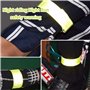 Bande réfléchissante, 10 bandes réfléchissantes, vêtements réflecteurs, vêtements pour réflecteurs, autocollants, protection de 