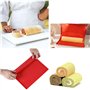 Plaque a Génoise,2 PCS Silicone Plaque Génoises Tapis de Cuisson Silicone Tapis et Feuilles de Cuisson Tapis à Gâteau Roulé Suis