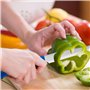 2 PCS Couteaux Multifonctions pour Fruits et Légumes Couteau Trancher et Épluc
