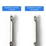 Couteaux de Découpe Rapide avec Ressort Amovible, 2 PCS Couteaux Multifonctions pour Fruits et Légumes Couteau Trancher et Épluc