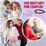 Bracelets assortis pour couples tressés Spiderman - Bracelets d'amitié réglables avec cœur magnétique - Bracelet d'araignée asso