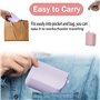 YUBBYSTU 2 pièces Boite Appareil Dentaire en Silicone,Trous d'échappement Boite de Protection pour Appareils Orthodontiques, Por