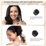 Appareil Radiofréquence Visage, Cozion Appareil Massage Facial EMS Haute Fréquence, Bleu Rouge Luminothérapie Visage, Appareil M