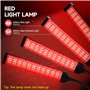 4 Têtes de Lumière Rouge Rétractable