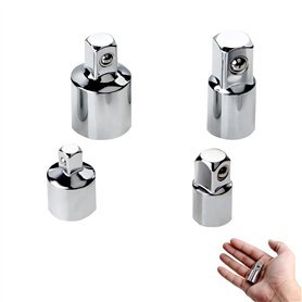 Lot de 4 adaptateurs de douille pour cliquet 1/2" vers 3/8"