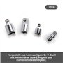Lot de 4 adaptateurs de douille pour cliquet 1/2" vers 3/8", 3/8" vers 1/4", 1/4" vers 3/8" pour clé à douille, écrou, douilles
