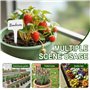 150 Pièces Étiquettes pour Plantes, Accessoires Jardinage Étanche, Etiquette Plastique Livré avec 2 Marqueurs, Applicable Potage