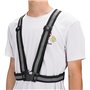 Gilet Réfléchissant, Haute Visibilité Gilet de Sécurité Réfléchissant Réglable Elastique Gilet de Sécurité Harnais, Ajustement p