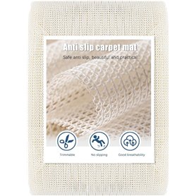 Tapis antidérapant - 200 x 300 cm - Pour tapis antidérapant - Découpe à la taille - Pour tapis