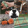 50 Pièces Tendeur Elastique Boule - 15 cm Tendeur Elastique - Tendeur Bache - Sandow Elastique pour Bâches, Tentes, Bannières, F