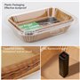 Papier Cuisson pour Ninja Air Fryer, 200 Pièces 20,5x14cm Rectangulair Paper Liners Friteuse Sans Huile Accessoires Compatible a