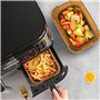 Papier Cuisson pour Ninja Air Fryer, 200 Pièces 20,5x14cm Rectangulair Paper Liners Friteuse Sans Huile Accessoires Compatible a