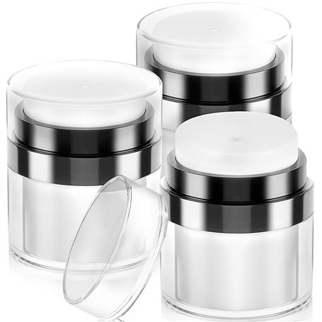 Snarflun 3 Pièces Pot Vide Cosmétiques Sans Air