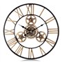 Lafocuse 60cm Horloge Murale Geante Métal