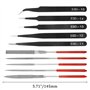 BGTXINGI Lot de 28 outils de modélisation de base pour outils de modélisme Gundam avec boîte en plastique - Pour assemblage, rép