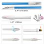 BGTXINGI Lot de 24 outils de base pour modélisme Gundam - Kit d'outils de réparation et de fixation