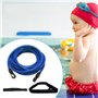 Amindz Ceinture Nage Piscine,Résistance Ceinture de Natation Réglable,3M Ceinture de Natation Stationnaire,Swim Trainer Elastiqu