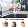 TTSTOIEE presse agrumes, zinc alloy presse citron manuel (7cm calibre) durable handheld For lemon/lime/orange kitchen bar restau