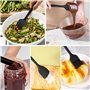 Set de 6 Spatules en Silicone - Maryse patisserie 28 cm - Silicone Alimentaire - Résistant à la Chaleur, Antiadhésif, Facile à N