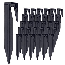 Piquet fil Robot Tondeuse - 200 Piquets pour Câble de délimitation de robot Tondeuse piquets de terre pour fixer le câble de dél