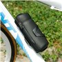 Sacoche Rigide pour Porte-Bidon, Sac de Vélo de Shell Dur Noir Kettle pour Trousse à Outils de Vélo