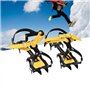 VGEBY1 Griffes d'escalade de Glace, Type de Courroie Type de Liaison de Courroie de Crampons pour la Randonnée