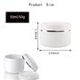 Pot Cosmetique Vide,12 PCS 50ml Mini Contenant Cosmetique Vide avec Doublures Intérieures et Couvercle à Vis Pots Cosmétiques de