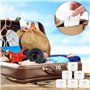 Pot Cosmetique Vide,12 PCS 50ml Mini Contenant Cosmetique Vide avec Doublures Intérieures et Couvercle à Vis Pots Cosmétiques de