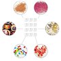 Pot Cosmetique Vide,12 PCS 50ml Mini Contenant Cosmetique Vide avec Doublures Intérieures et Couvercle à Vis Pots Cosmétiques de