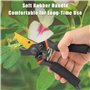 Sécateur de Jardin Lame en Acier SK-5, Sécateur Gardena, Ciseaux de Jardin, Coupe Bypass Professionnel, Outil de Jardin pour Pla