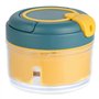 Hachoir manuel - Mini Hachoir 200 ml - Plastique PP - Coupe Rapide en 5 Secondes - Pour Légumes