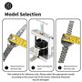 19 Pièces Presse Montre - Outil Fermeture Boîtier 15,5x10x6cm - Acier - pour Réparation Montre, Changement Pile, Fermeture Cadra