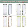GOIYZTTR Lot de 4 Bloc Notes Magnetiques Liste de Courses Magnetique Frigo Motifs de Fruits Colorés Blocs Notes Avec Aimant Conv