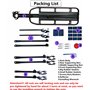 COMINGFIT Porte-vélos Universel réglable pour Bagages de vélo Capacité 181,4 kg