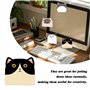 Lot de 12 notes autocollantes pour enfants - Bloc-notes mignons - Bloc-notes - Petit bloc de notes - Motif chat de dessin animé 