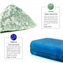 TongYue - Système solaire en pierre précieuse naturelle - Fabriqué à la main - Décoration intérieure - Cadeau idéal.