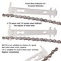 UZSUZZ Kit d'outils de Chaîne de Vélo Kit Outil Vélo 16 en 1 Derive Chaine Velo et Jauge de Chaîne et 3 Paires e Maillons Manqua